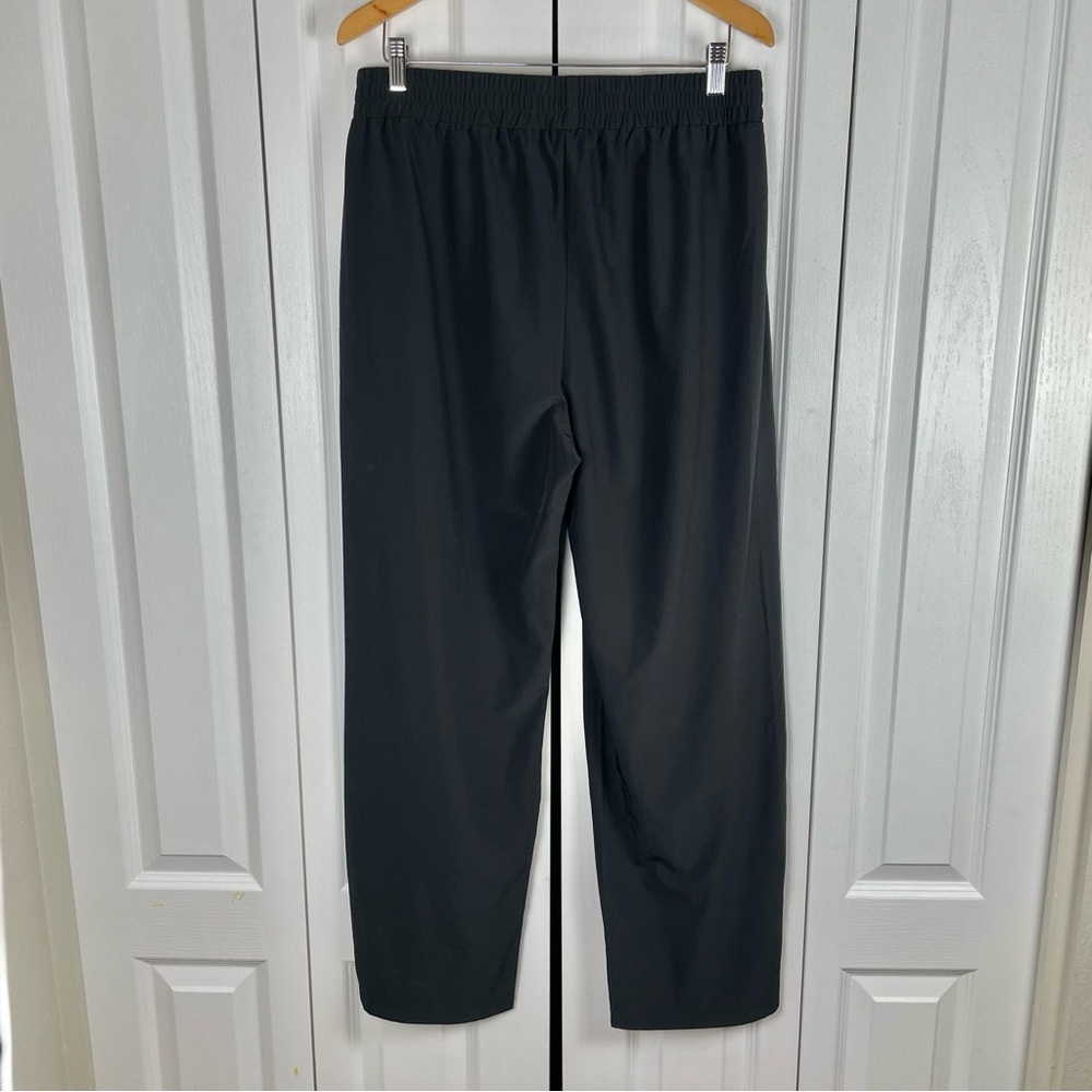 Gilly Hicks Pull on Straight Leg Pants Women’s L Black Lightweight Gorpcore Goth - Picture 6 of 13